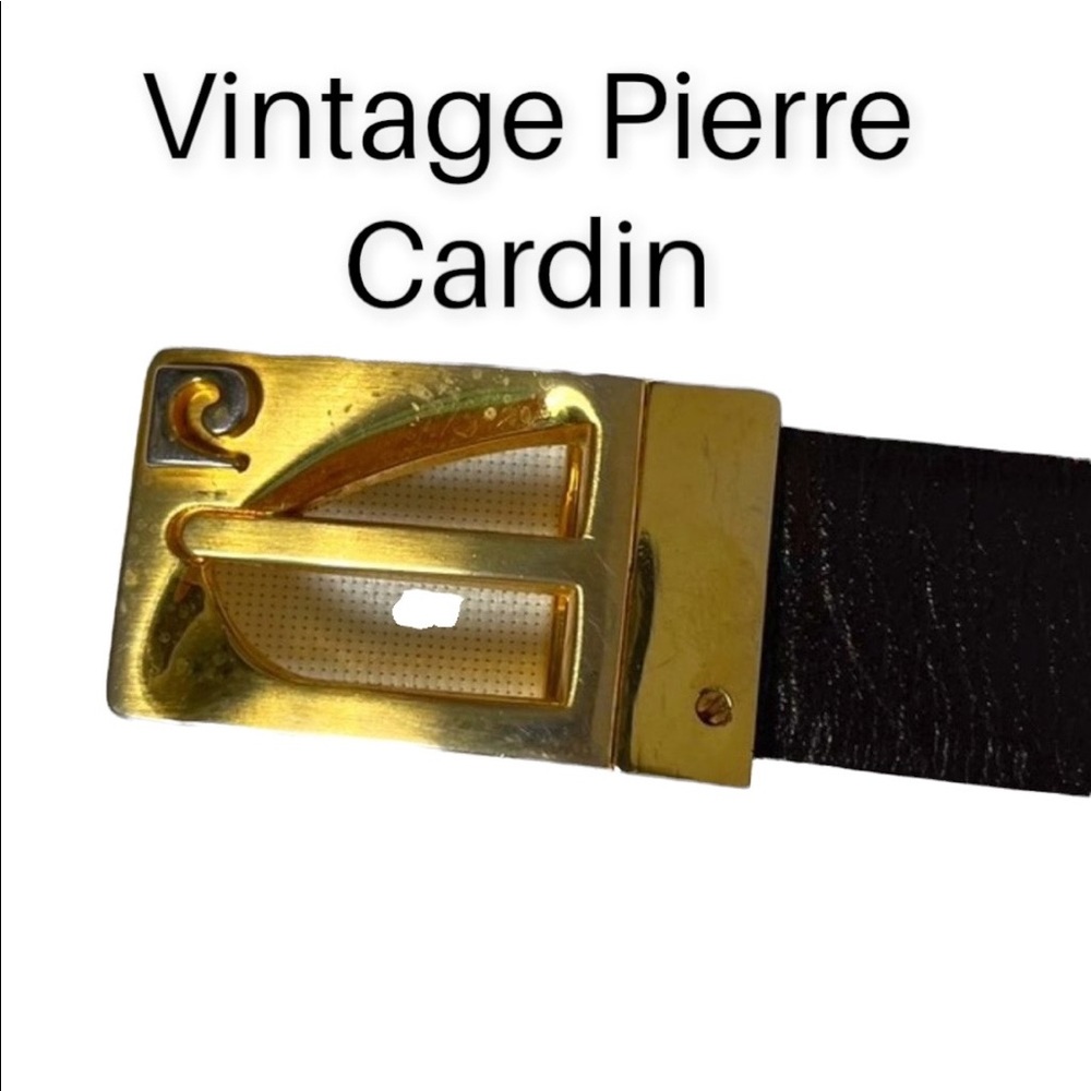 Vintage Pierre Cardin Belt Reversible